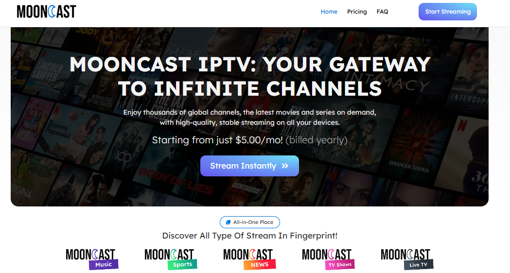 mooncast iptv website